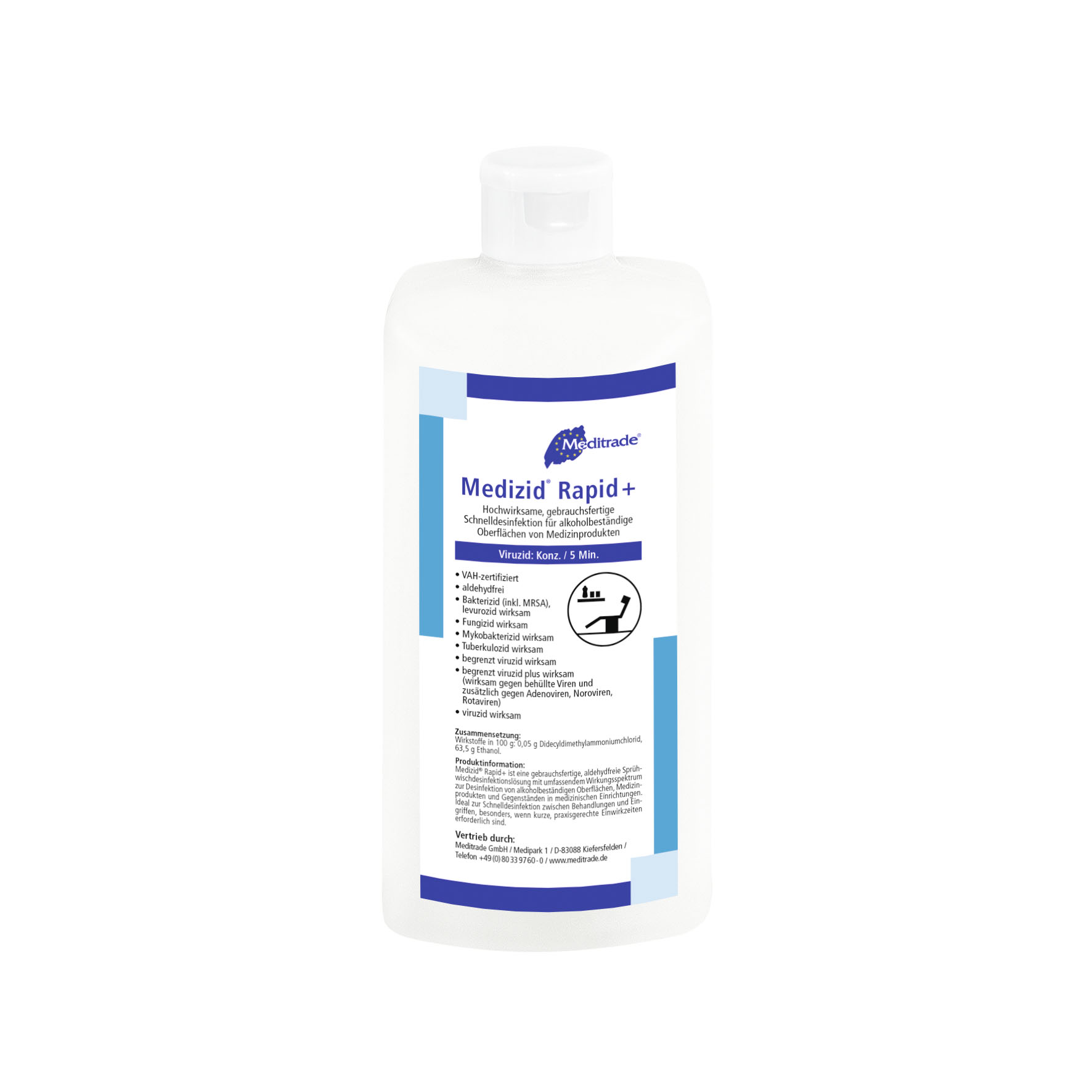 Medizid Rapid+ 500 ml Flasche