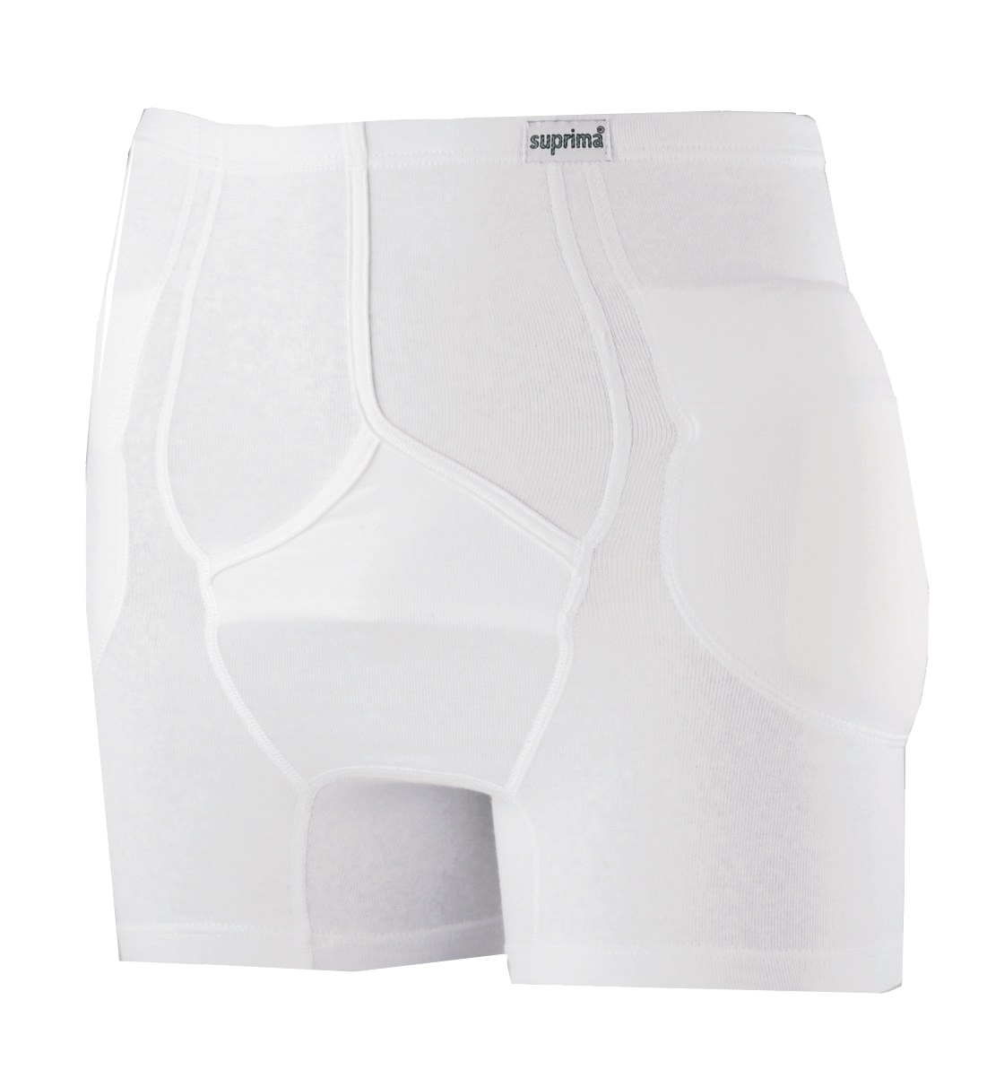 Suprima Protektor-Slip mit Eingriff ohne Protektoren Herren S-XL Weiß 1413