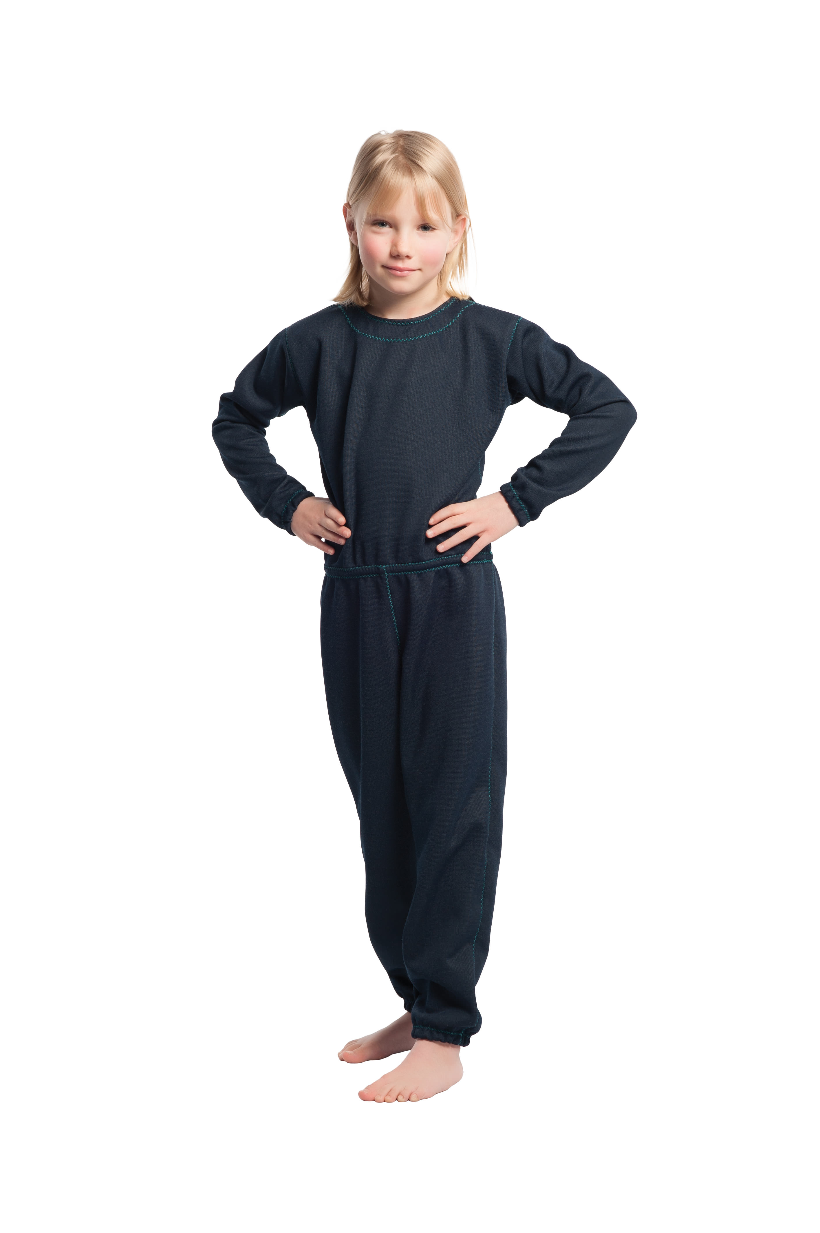 Suprima Pflegeoverall Kinder reißfest verschiedene Größen Marine 4744