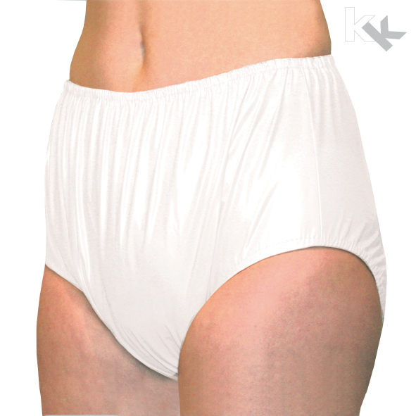 Suprima PVC Inkontinenz-Slip Unisex  Größe 34-54 Schlupfform Weiß 1205