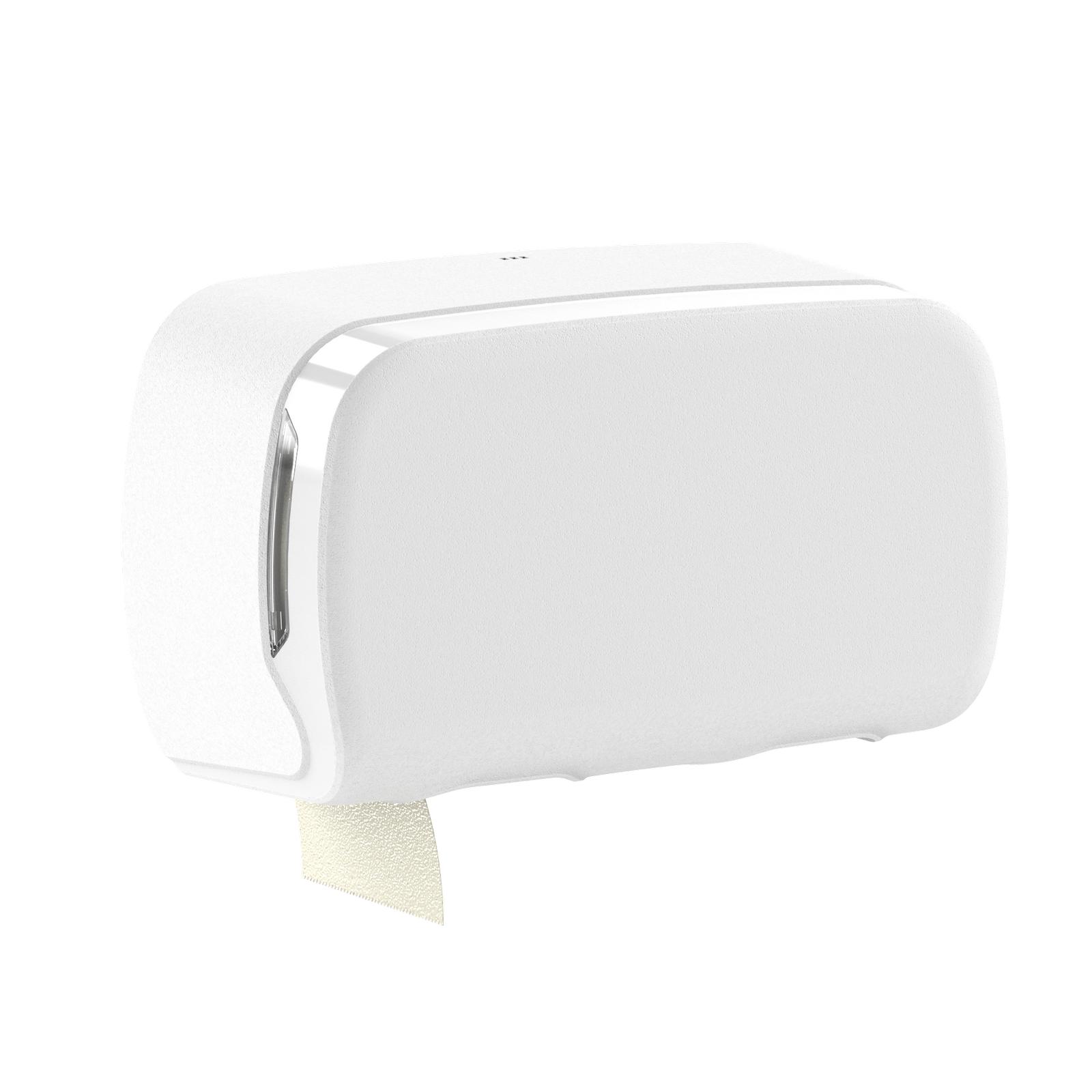 Toilettenpapierspender | Weiß | Für 2 Rollen | AG-554