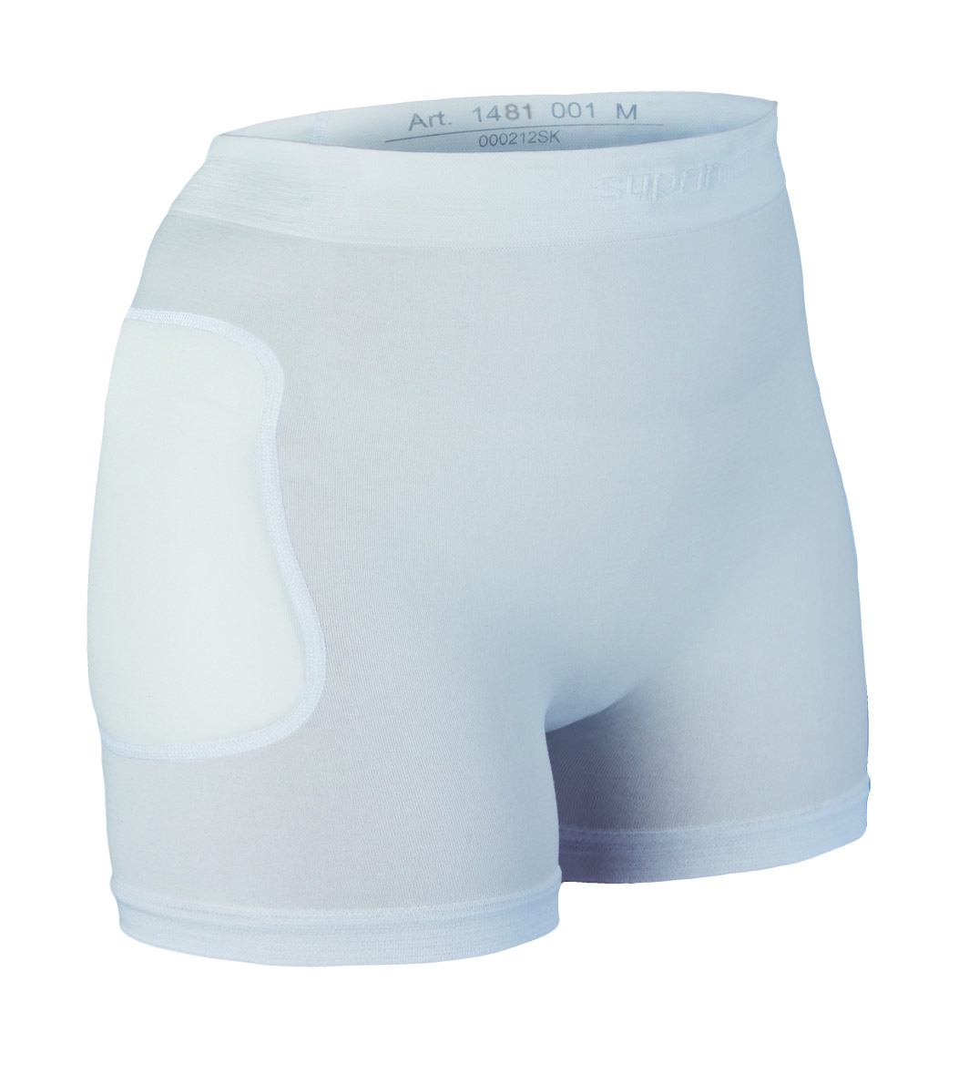Suprima Hüftprotektor-Slip Unisex S-XXL Weiß 1481