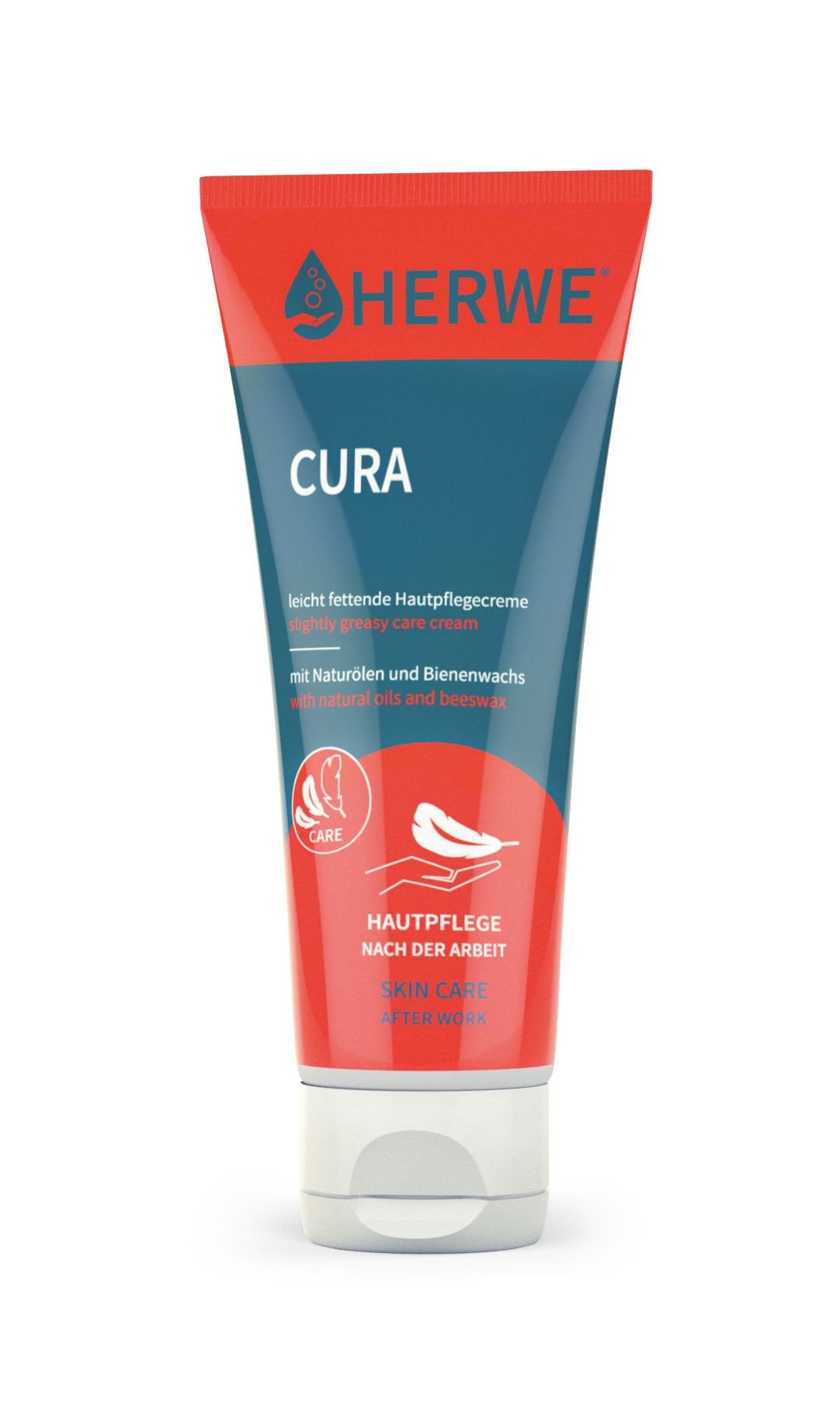 HERWE® CURA | Hautpflegecreme | Parfümiert | 100 ml Tube