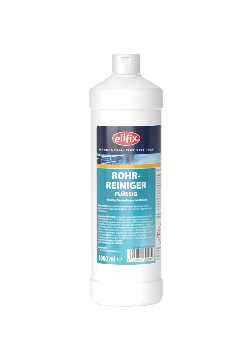 Eilfix® Rohrreiniger | Flüssig | 1 Liter Flasche