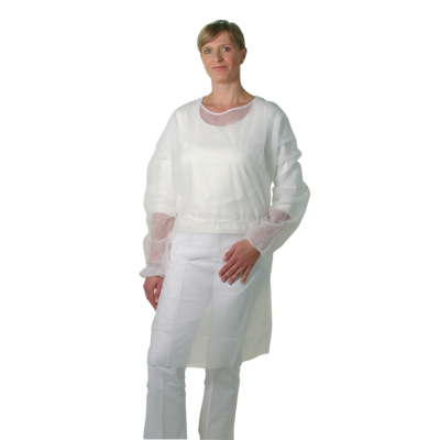 PP-Besuchermäntel zum Binden 80 x 115 vers. Farben