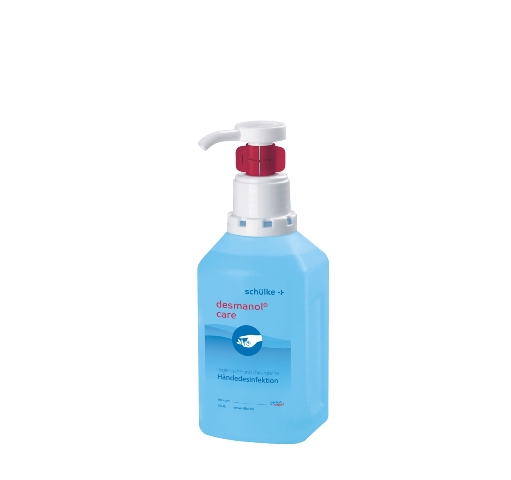 Schülke desmanol care hyclick | Alkoholische Händedesinfektion | 500 ml Spenderflasche