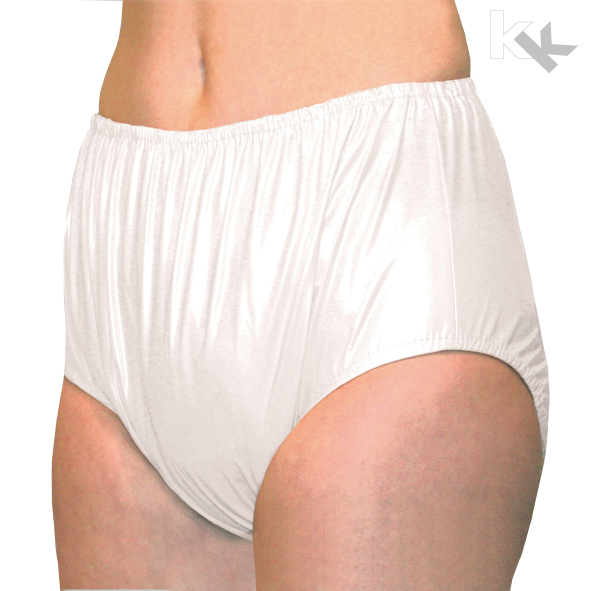 Suprima PVC Inkontinenz-Slip Unisex  Größe 34-54 Schlupfform Milch 1205
