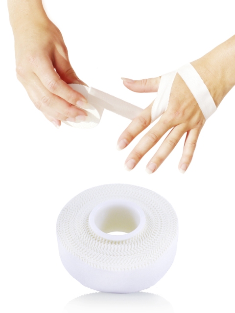 Sporttape 2,5 cm 10 m von KK Farbe Weiß