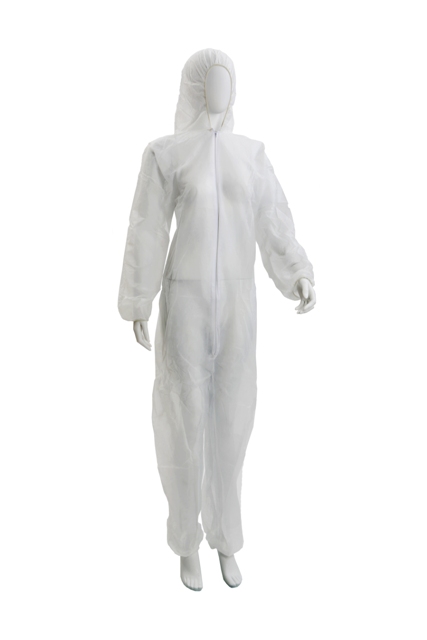 Med Comfort PP-Overall Weiß  XL - XXXL 1 Stück  05160-W