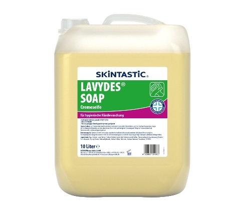 Skintastic® Lavydes | antibakterielle Cremeseife | Seife | 5 Liter Kanister