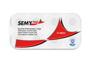 Toilettenpapier | 2-lagig | Hellgrau | 64 Rollen | ST-88032