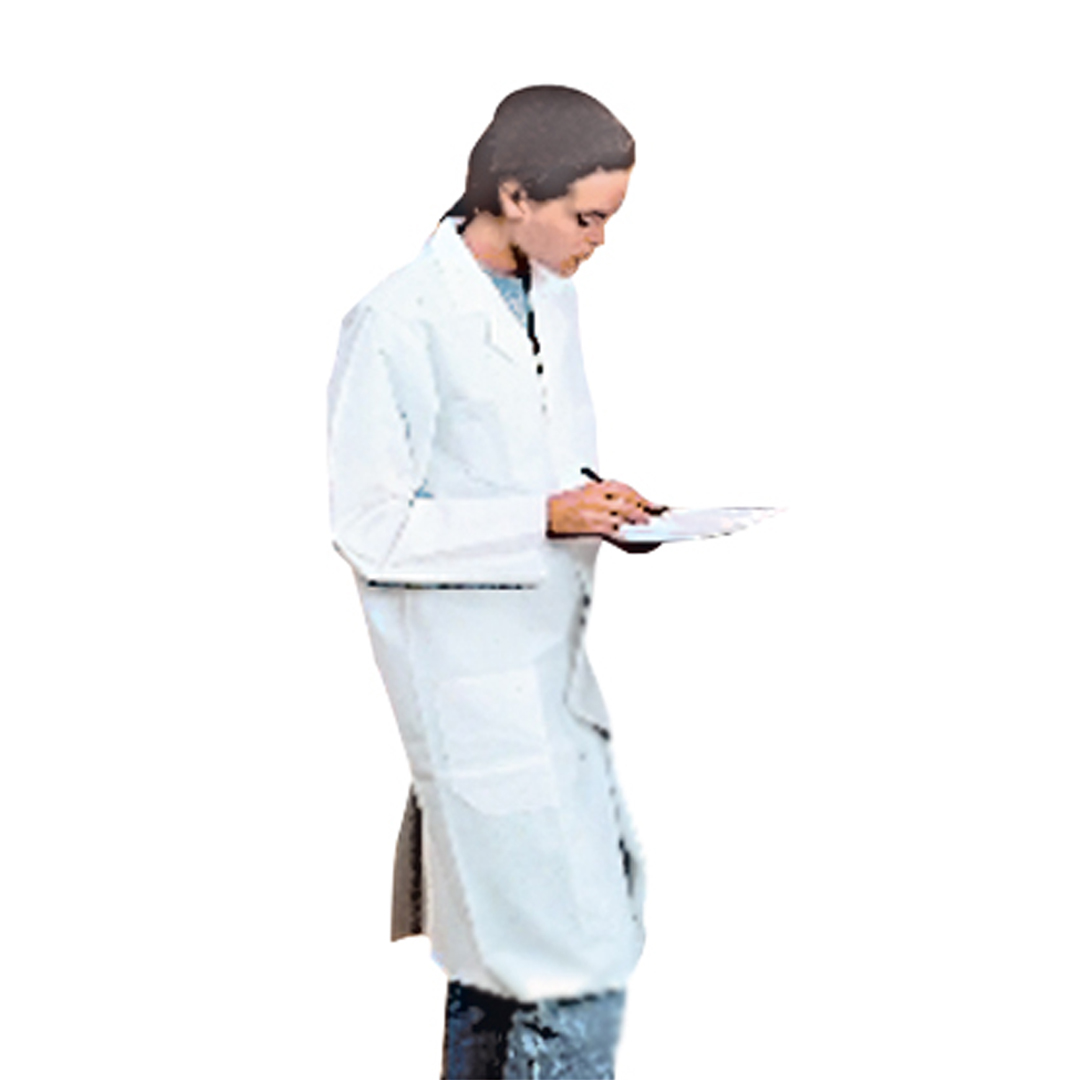 Maler-Kittel paint-tex plus Z 20 weiß Gr.L-XXL