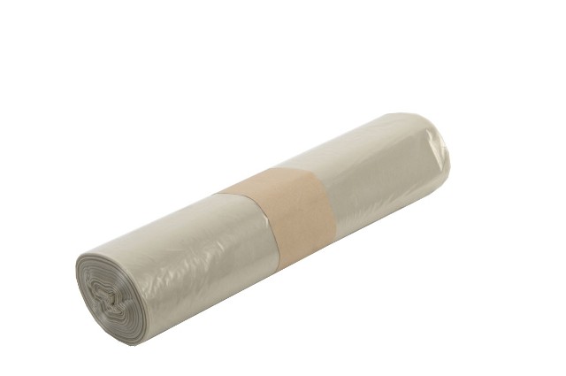 Müllsack | ca. 120 Liter |  Typ 60 | Extra | Transparent |  25 Stück/Rolle
