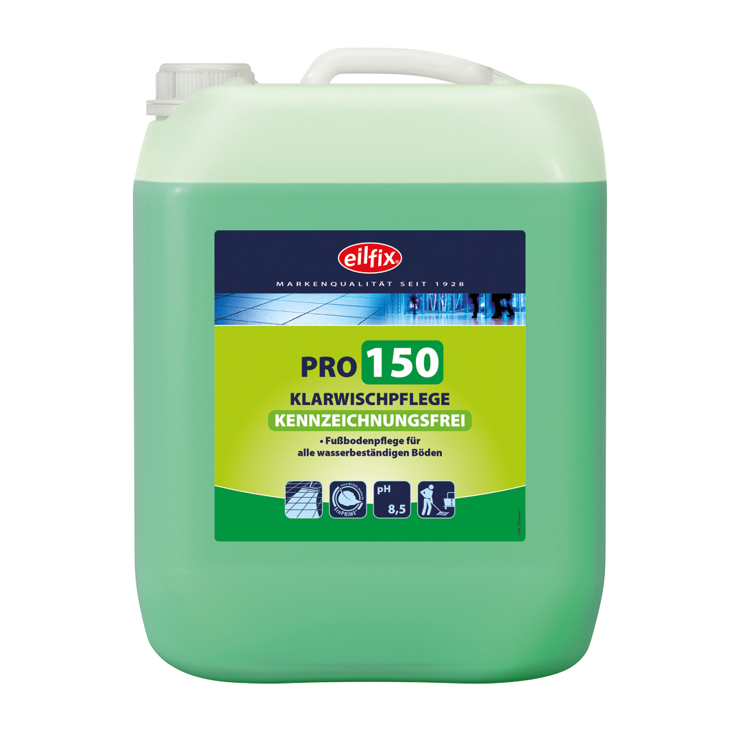 Eilfix® PRO 150 Klarwischpflege | 10 Liter Kanister
