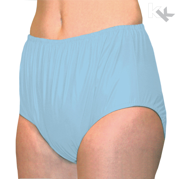 Suprima PVC Inkontinenz-Slip Unisex  Größe 34-54 Schlupfform Hellblau 1205