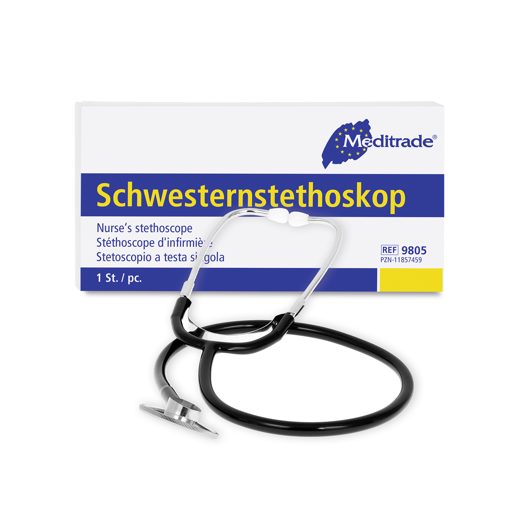 Schwesternstethoskop | Schwarz | 100 Stück/Karton