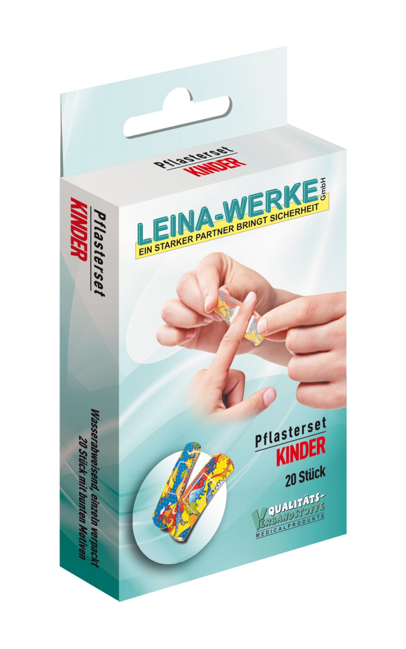 Pflaster Set in Faltschachtel | 20-teilig | Für Kinder | Verschiedene Größen