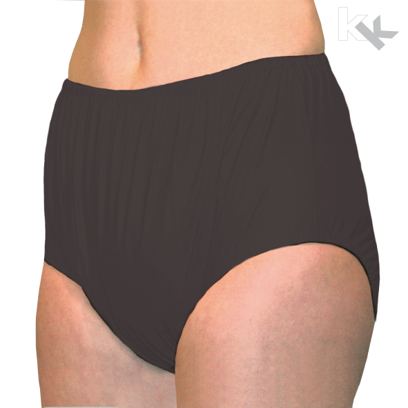 Suprima PVC Inkontinenz-Slip Unisex  Größe 34-54 Schlupfform Schwarz 1205
