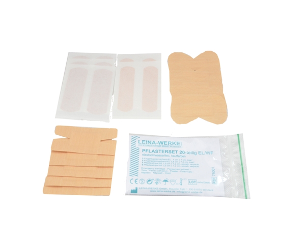 Pflaster Set | 20-teilig | elastisch | wasserfest
