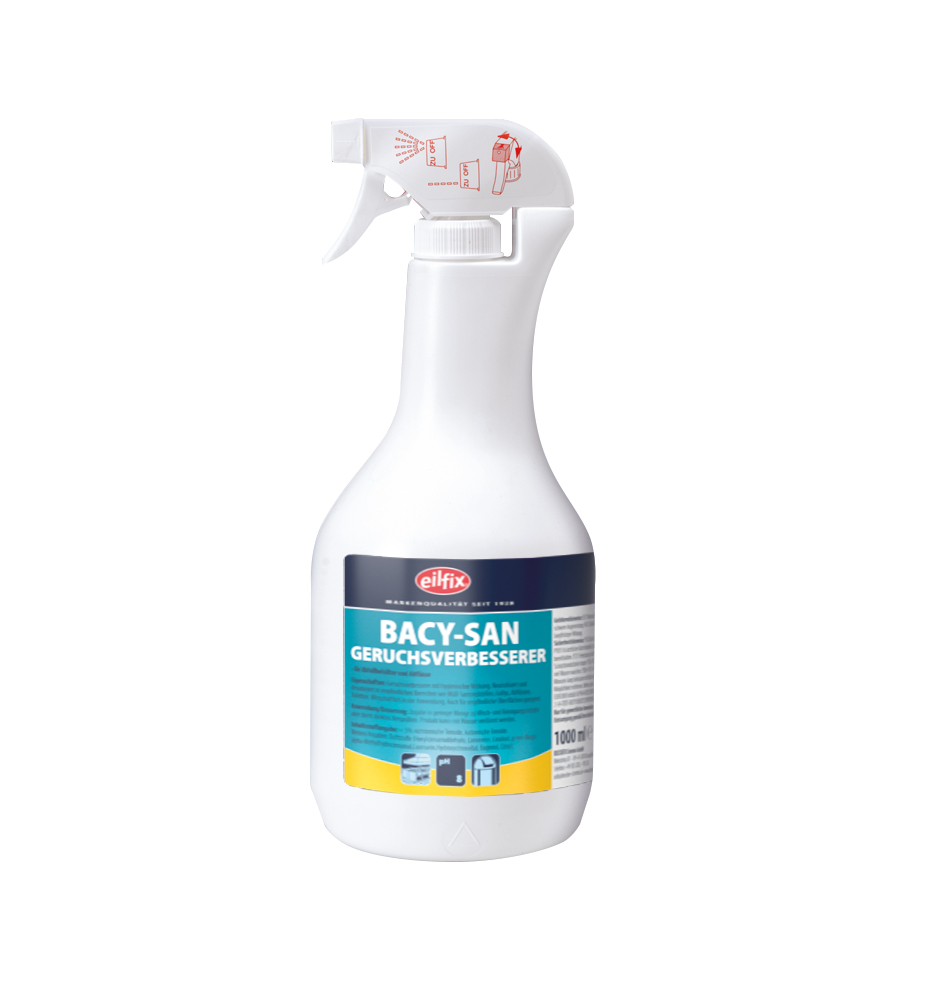 Eilfix® BACY-SAN | Geruchsverbesserer | 1 Liter Sprühflasche
