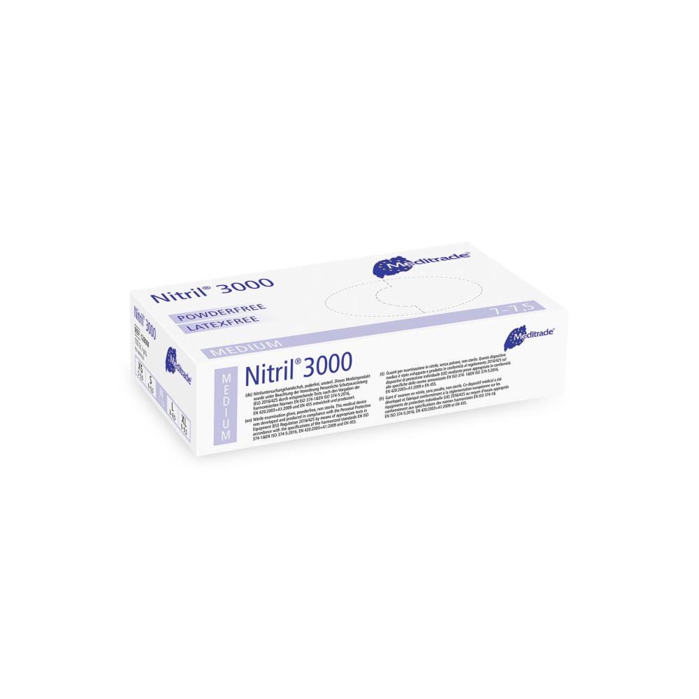 Meditrade Nitril® 3000  XS-XL 100 Stück/Box